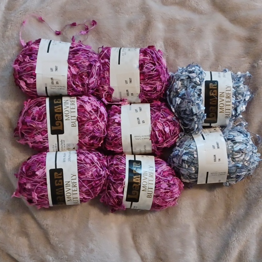 Lamer Movin Butterfly Yarn